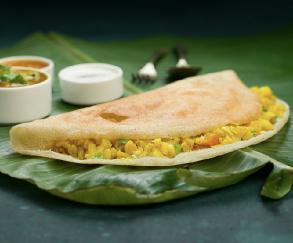 Ghee Roast and Ghee Masala Dosa